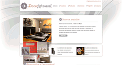 Desktop Screenshot of decorartesanal.com.mx